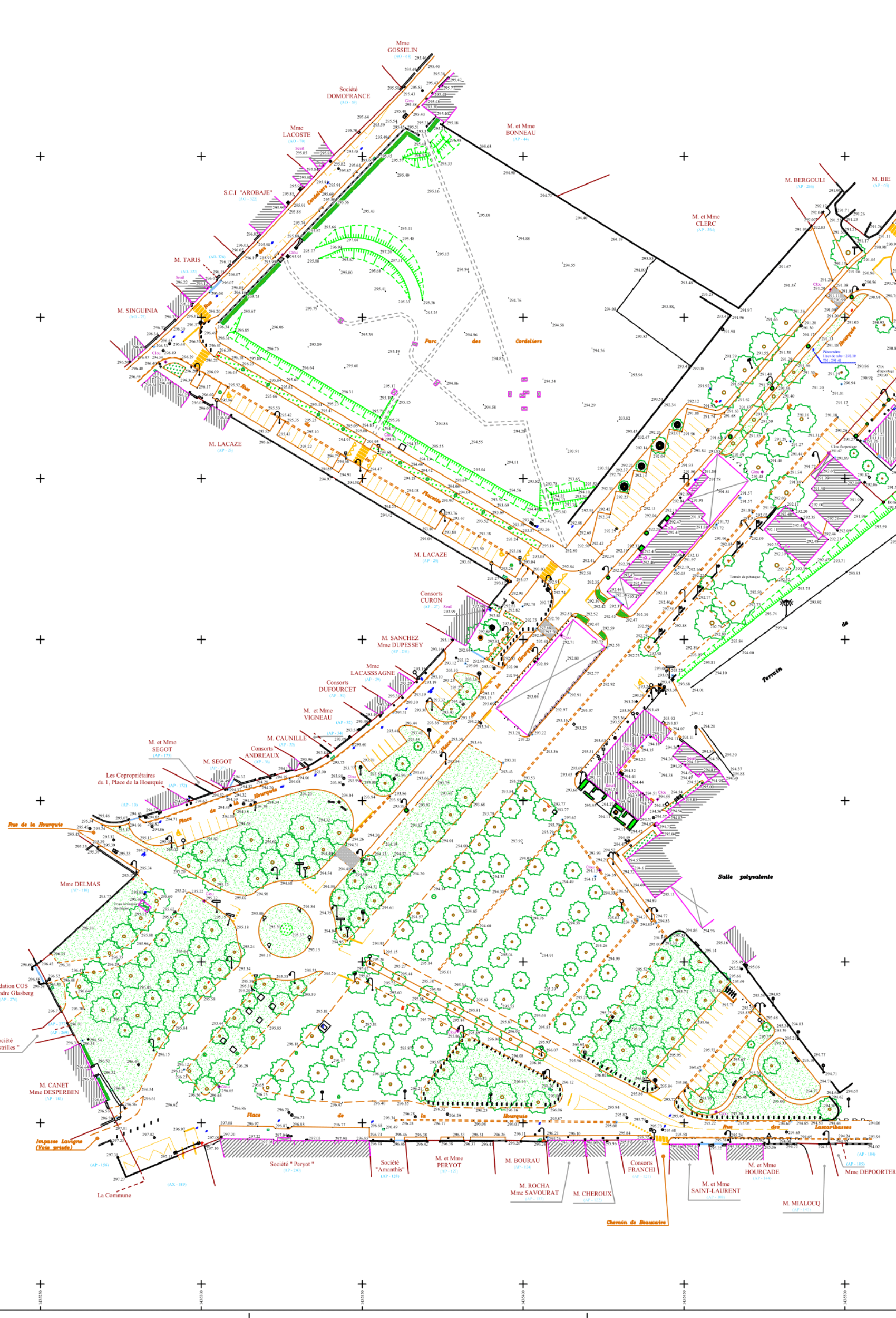 Plans topographiques